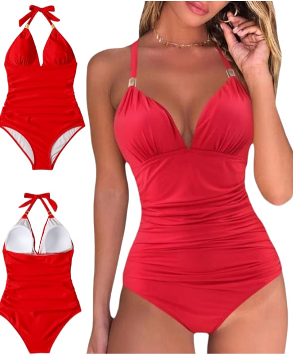 КУПАЛЬНИК ДЛЯ ПОХУДЕНИЯ, ЦЕЛЬНЫЙ ЖЕНСКИЙ КОСТЮМ С ЭФФЕКТОМ ПУШ-АП 36