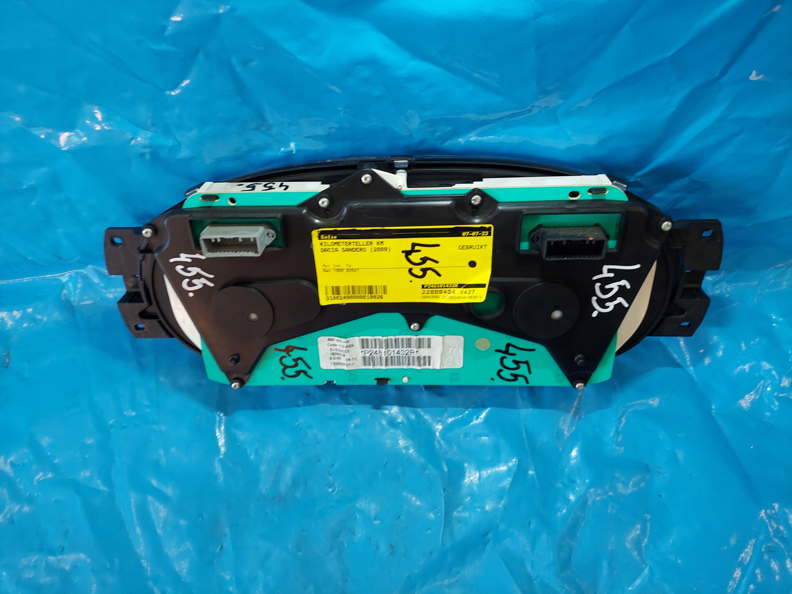 dials clock DACIA SANDERO 2009 R 1.4 B P248101432R