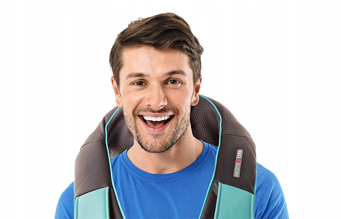 Masażer do Szyi Karku Ramion Pleców Shiatsu 30W Herz Głowice Sprężynujące