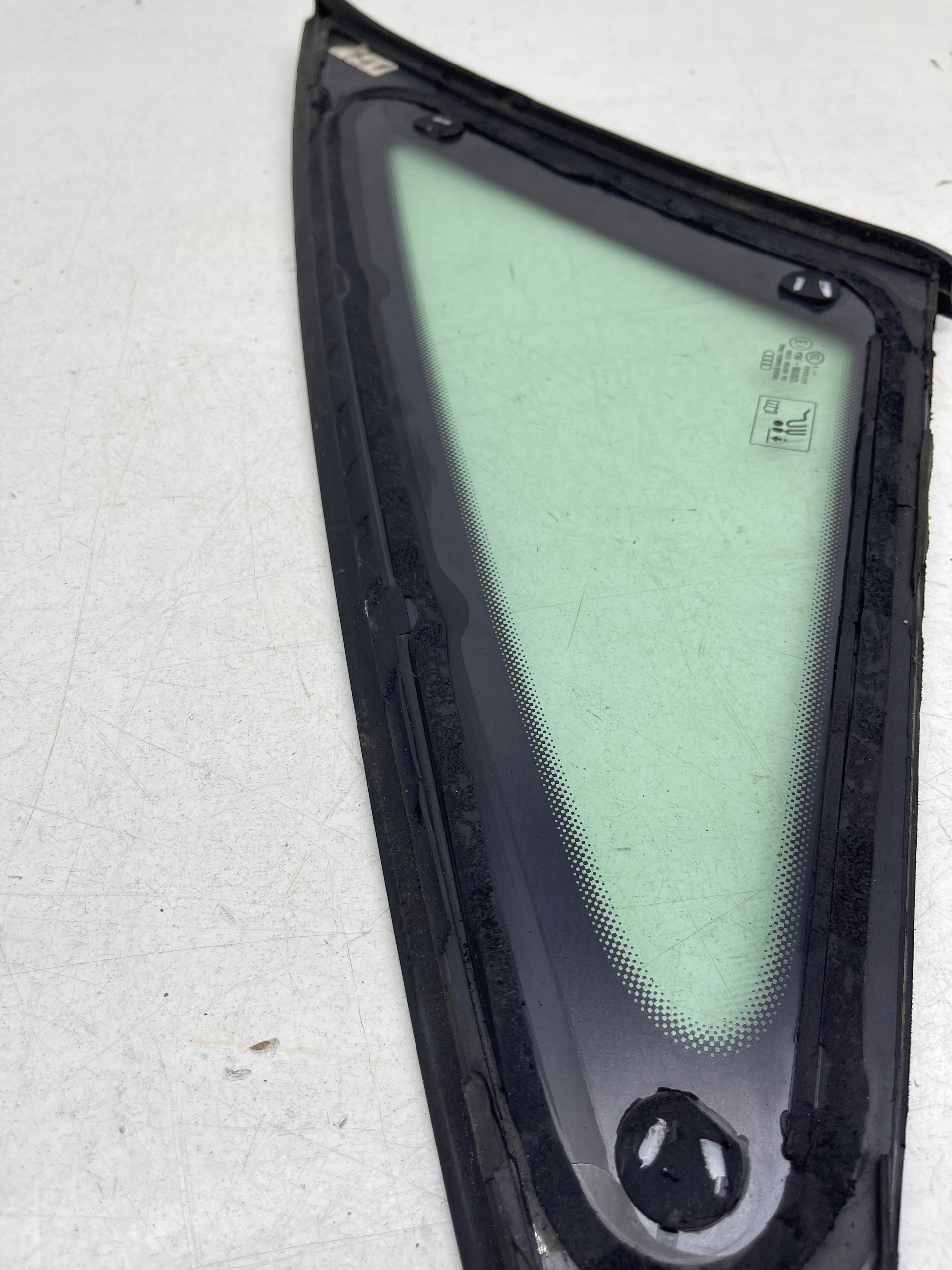 AUDI A6 C7 sedan window bodywork left rear part original!