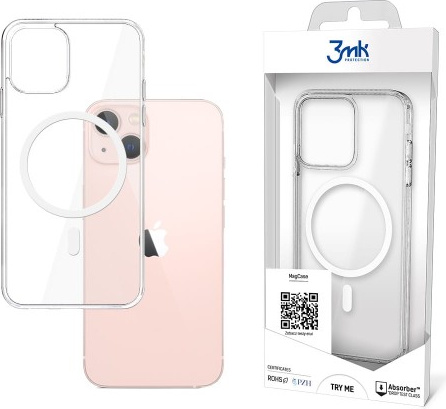 Průhledný Pouzdro 3MK MagCase pro Apple iPhone 13