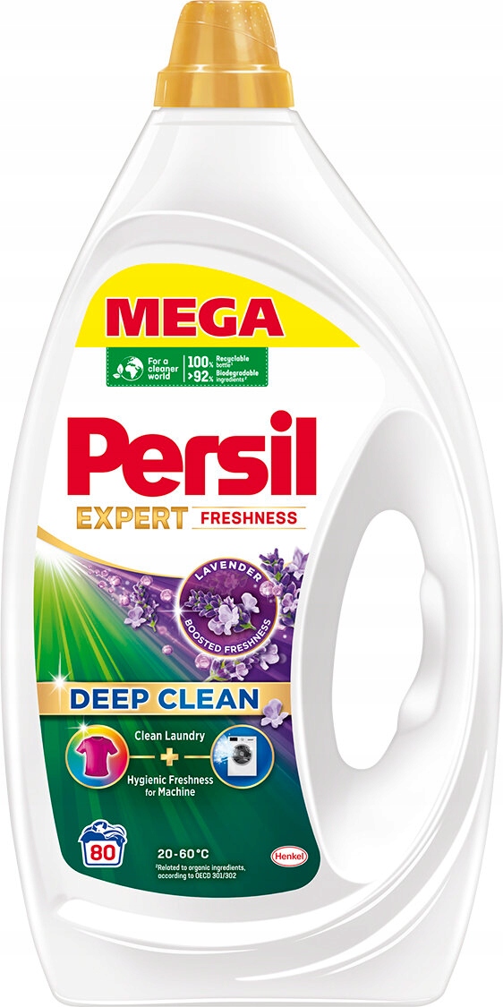 Levně Persil Gel na praní 3,6 l 80 praní Deep Clean Lavender Levandule