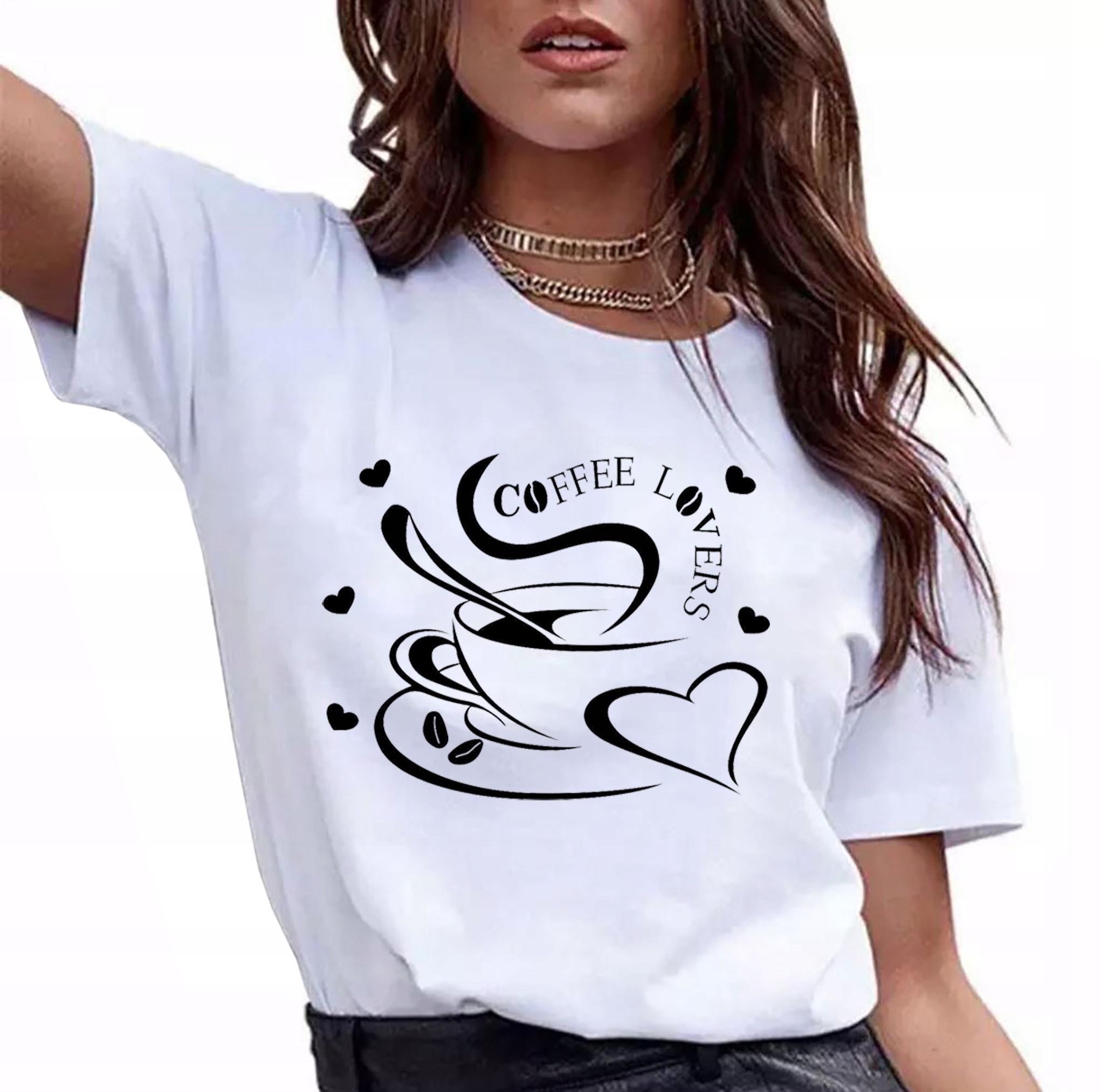 

T-shirt Koszulka Damska Coffee Lovers L