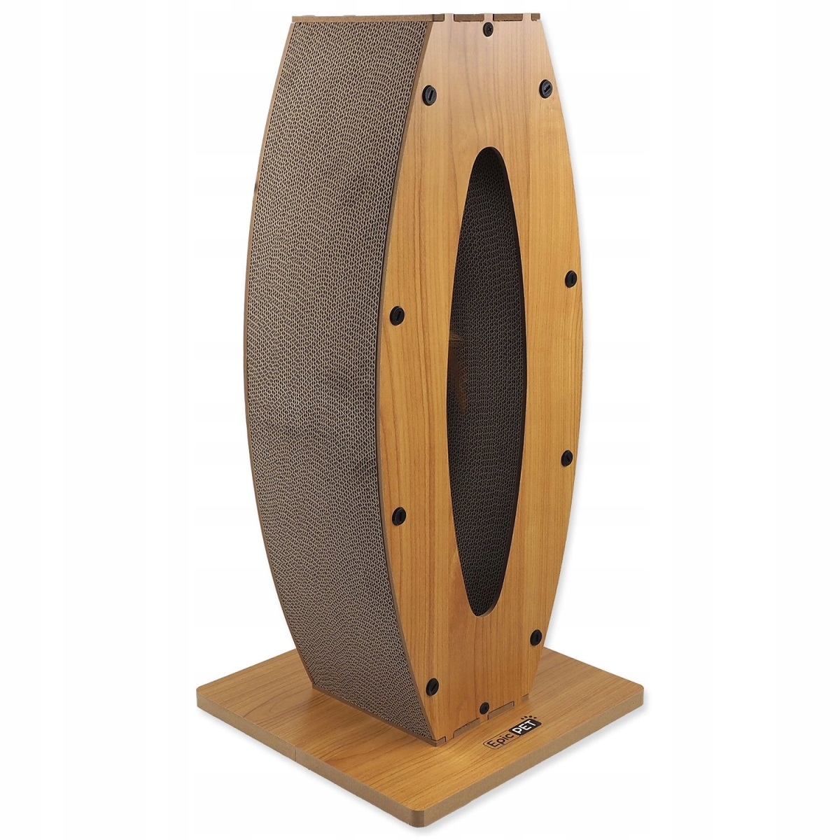 Levně Škrabadlo Epic Pet ve tvaru oválu s hračkou 30x30x61cm