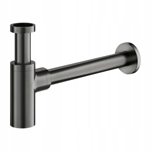 umyvadlový sifon ozdobný, grafit