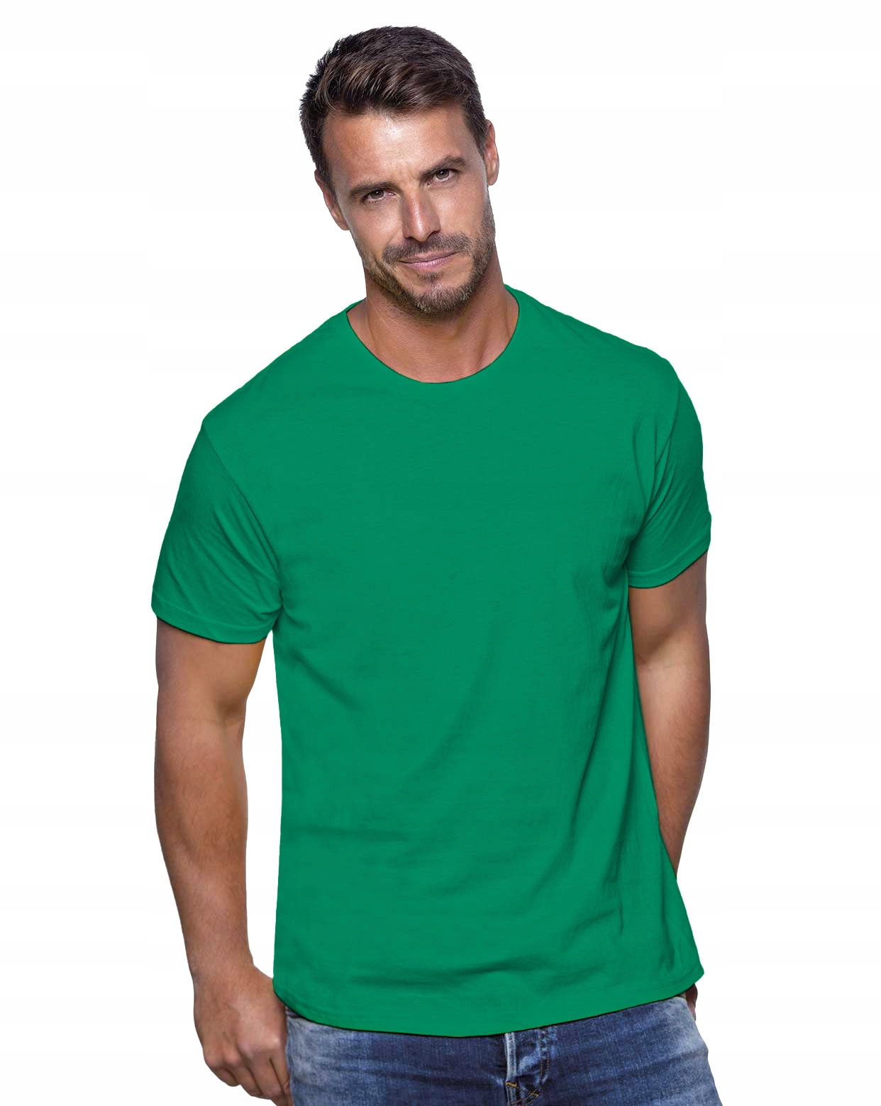 

T-shirt męski koszulka Jhk Ocean zieleń kelly M