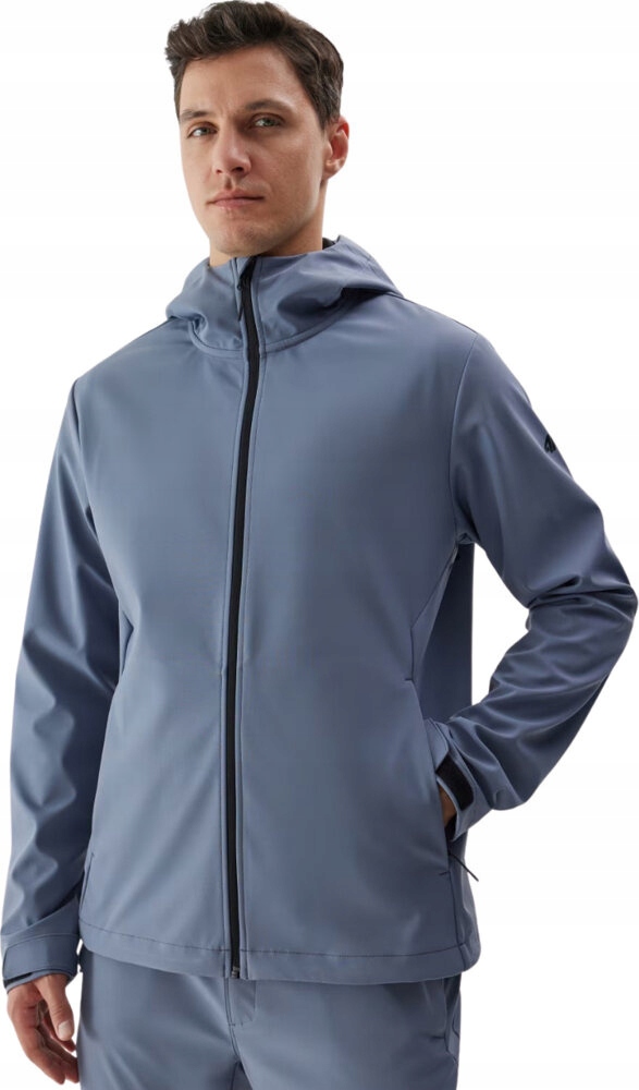 Pánská Softshellová Bunda 4F M283 Denim 4FWAW24TSOFM283 32S vel XL