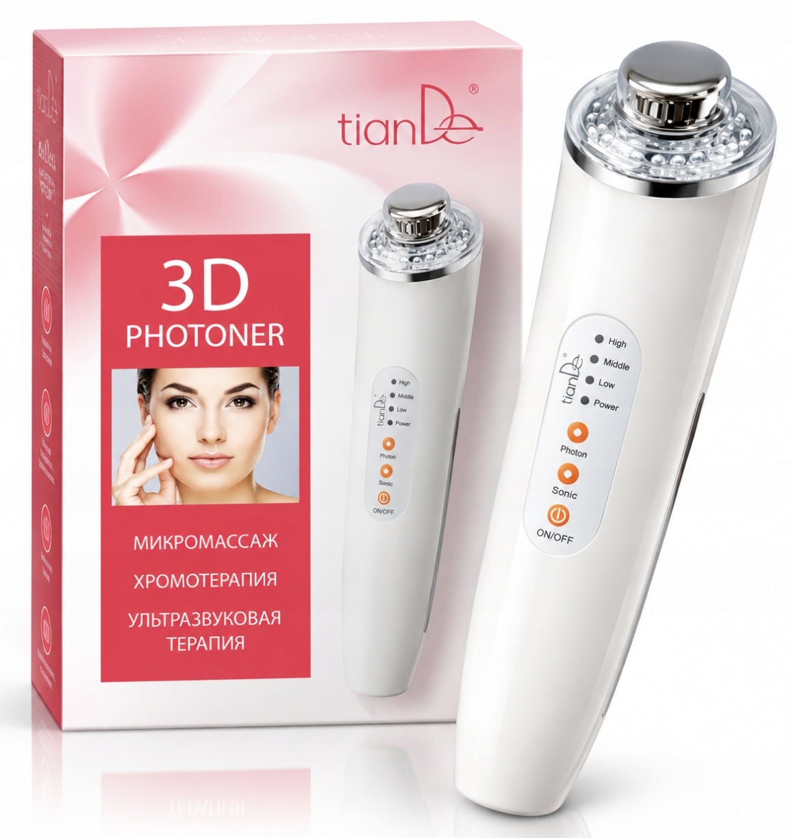TianDe 3D Fotoner Pro Chromoterapii A Sonoterapii