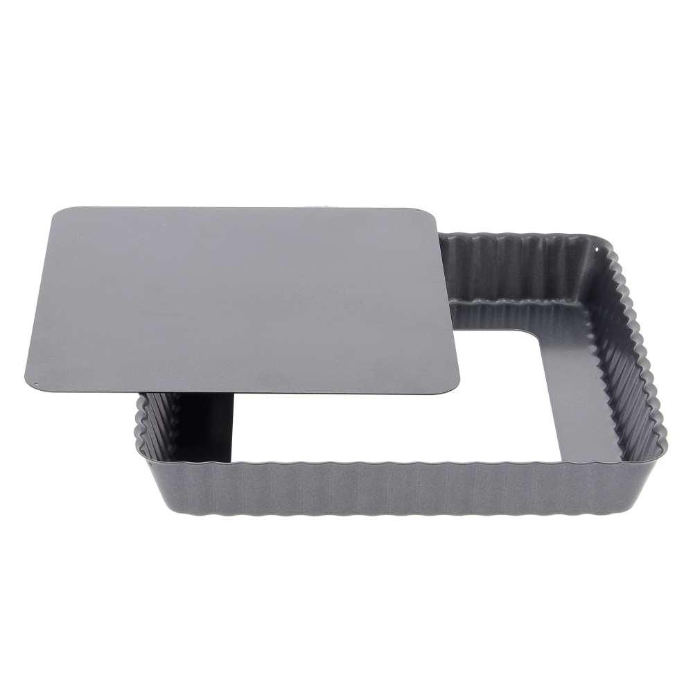 Forma na koláče s vyjímatelným dnem a vroubkovanou základnou de Buyer 23 cm