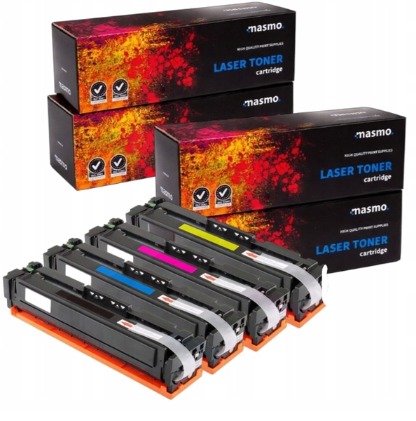 Sada 4x tonerů pro Canon CRG-067H Cmyk MF657Cdw MF655Cw MF655Cdw MF651CW