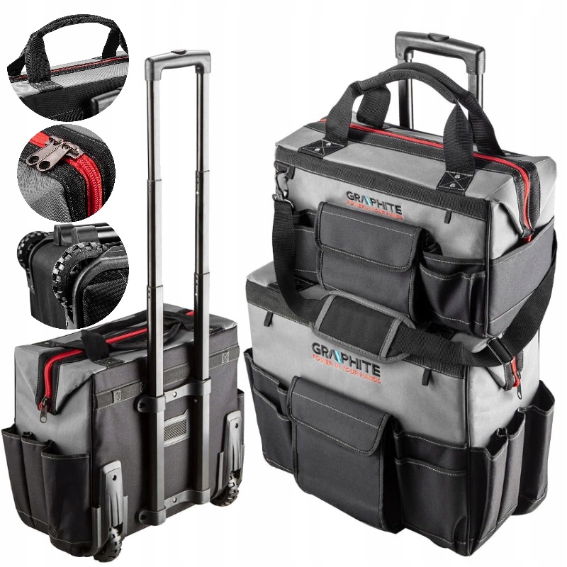 GRAPHITE Zestaw Dwóch toreb ENERGY+: duża torba na