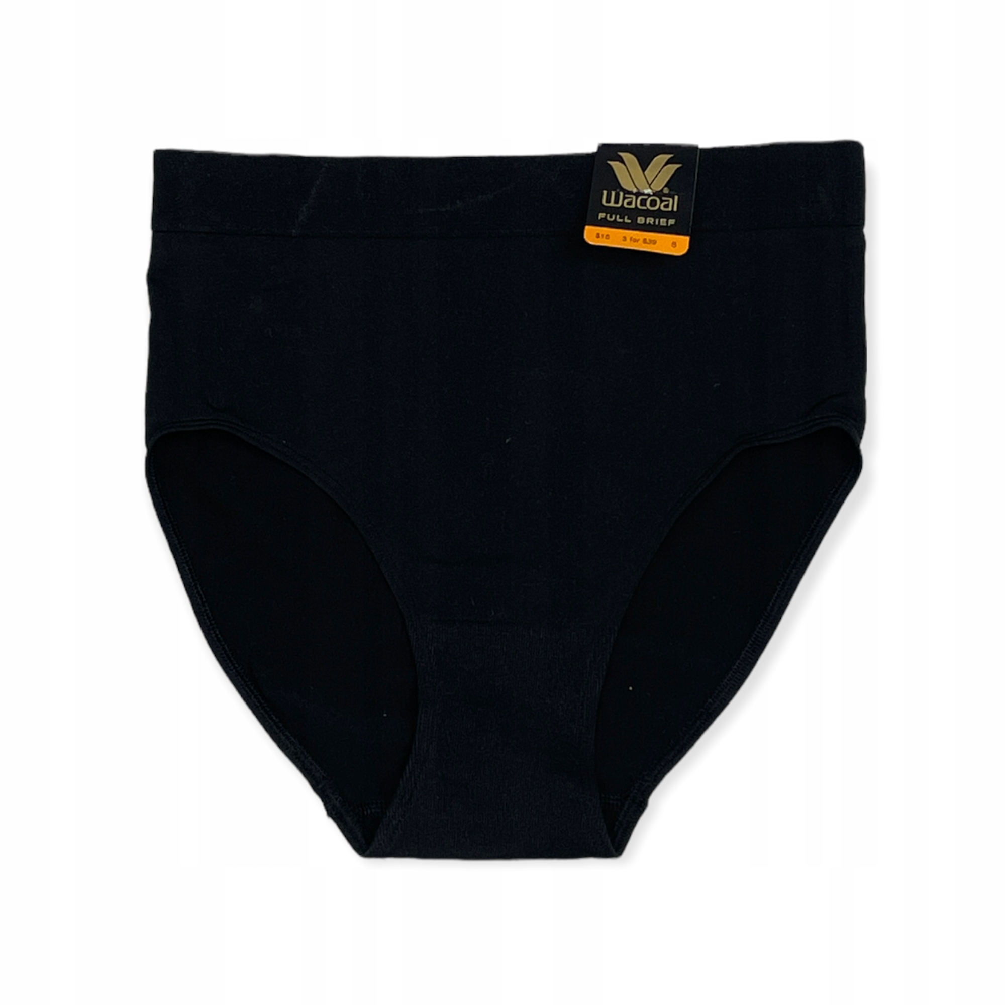 Klasické černé dámské kalhotky Wacoal S