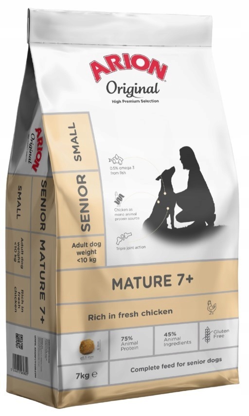 Arion Original Mature 7 plus Senior Small Breeds 7kg