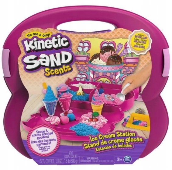 

Kinetic Sand Piasek Kinetyczny Lody Lodziarnia