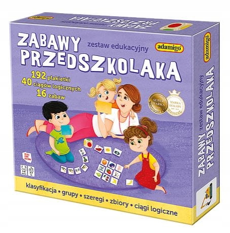 

Gra Edukacyjna Zabawy Przedszkolaka Adamigo 07578