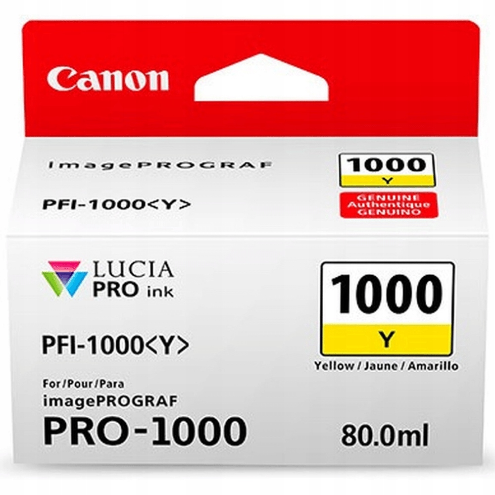 Atrament Canon 0549C001 4549292046434 žltý (yellow)