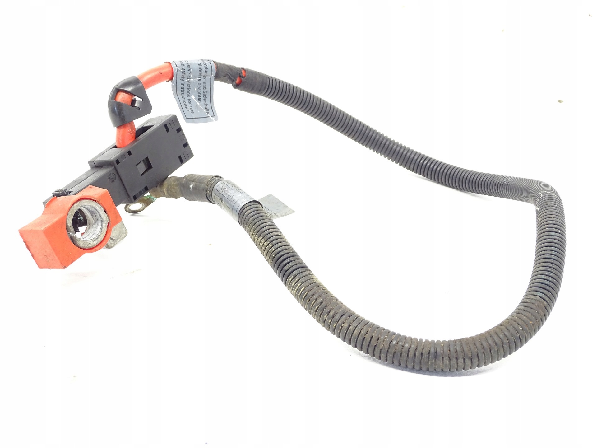cable battery pyrotechnic clamp plus BMW E93 9130313