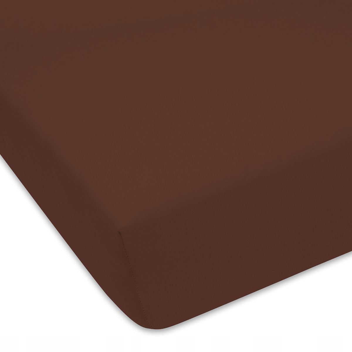 

Prześcieradło 80x180 CM Czekoladowe Gładkie Jersey