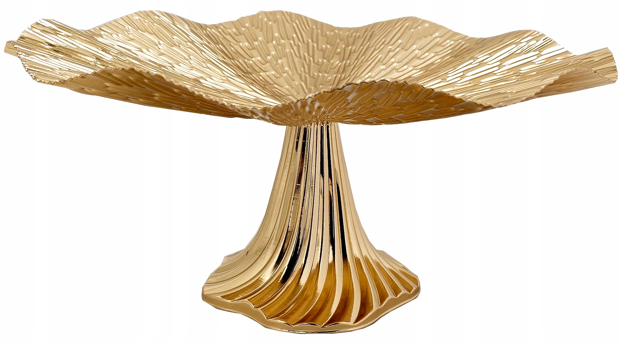 PATERA CIASTA BABECZKI OWOCE BC3862 GOLD Ø34 CM