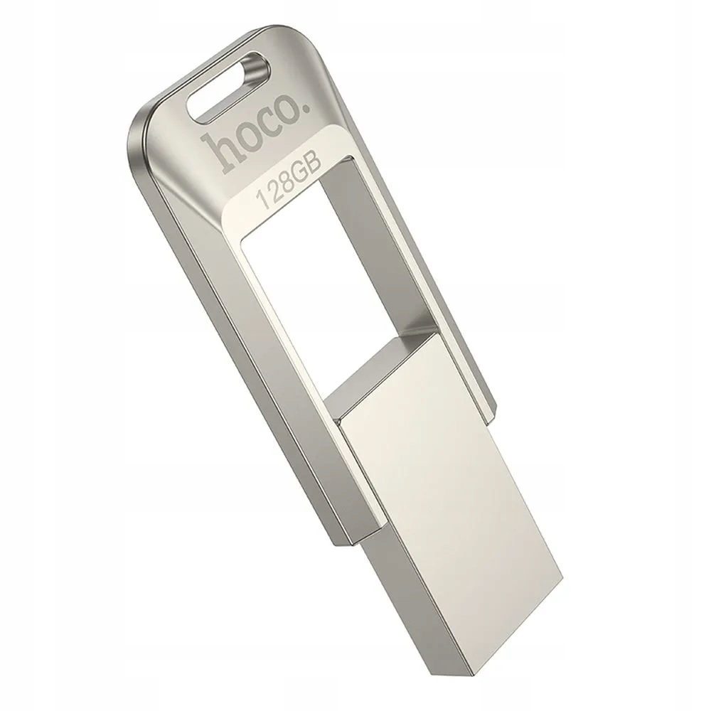 Pendrive 128GB Usb 3.0 (usb A) Hoco UD16 nikl