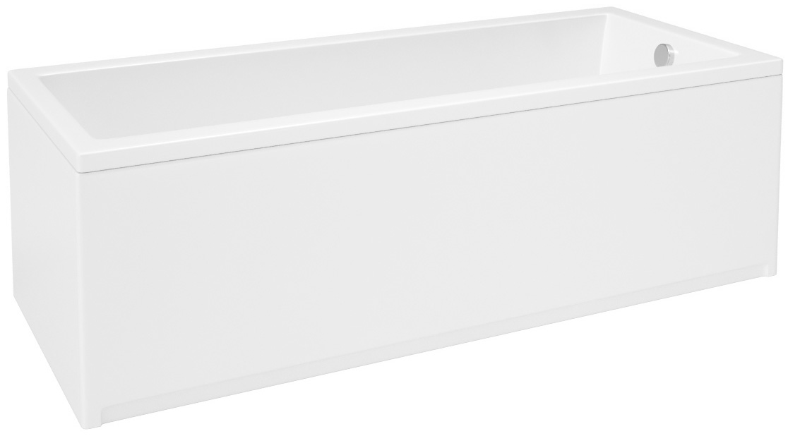 Obdélníková vana Quattro 140x70 s krytem Sifon