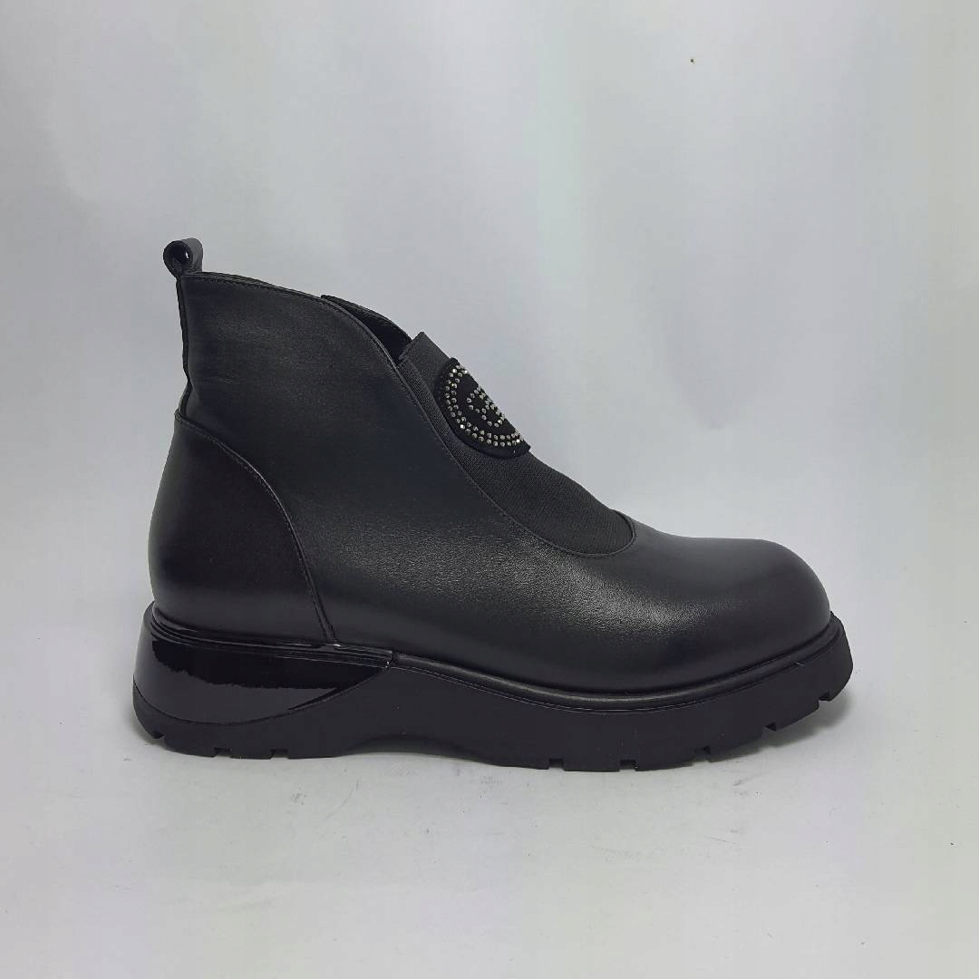 Dámské kotníkové boty Boccato 034.1335.651 černé 39, Černá