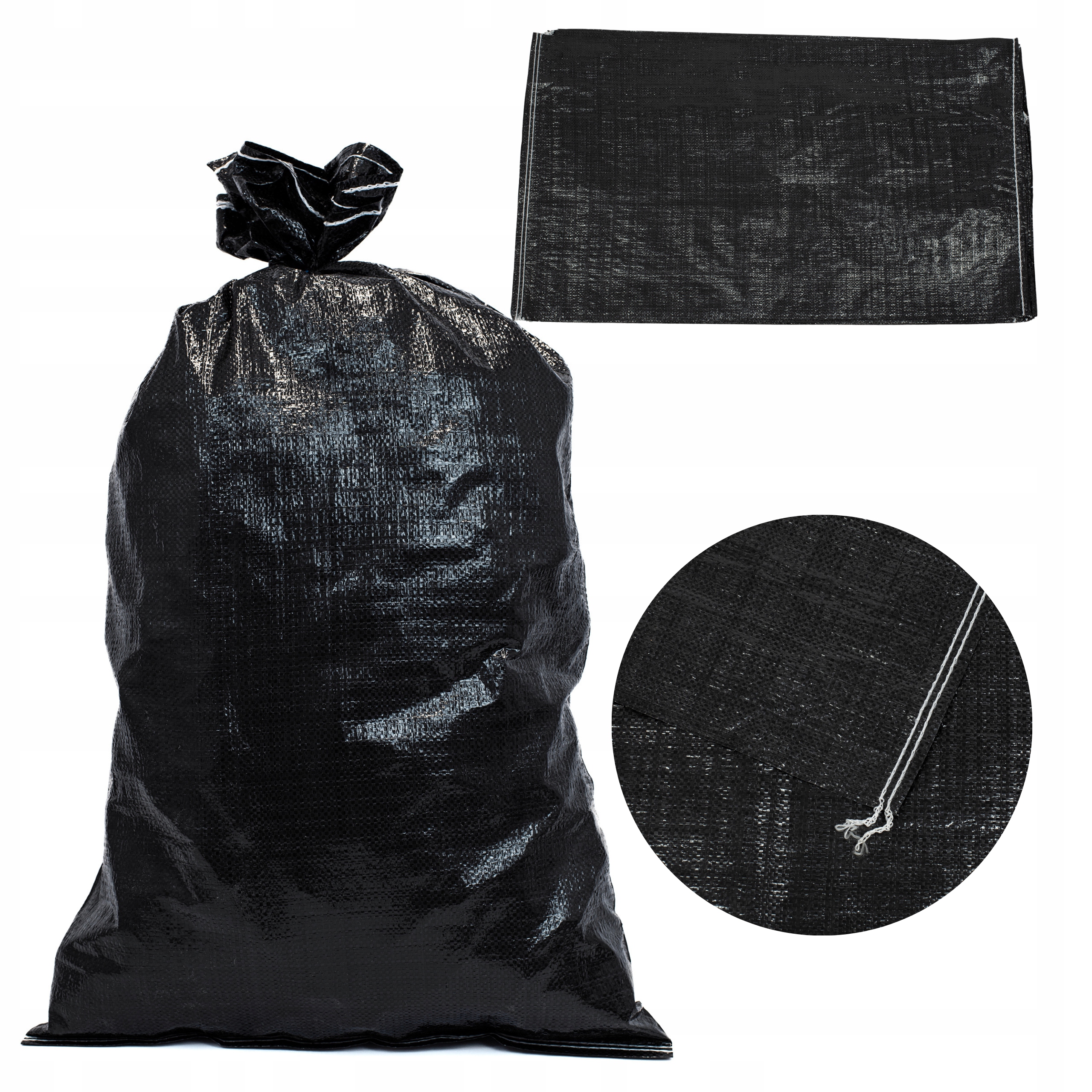 

Worki 30KG Na Wegiel Ekogroszek Mocne Szyte x50szt