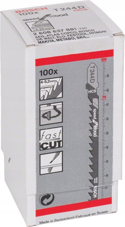 BRZESZCZOT DO WYRZYNARKI T244D 100SZT. Seria 3165140067485