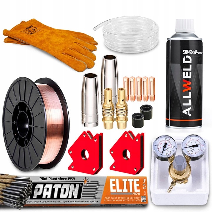 PÓŁAUTOMAT SPAWALNICZY SPAWARKA SHERMAN MIG 200 HD MMA TIG 200A 230V 3W1 Marka Sherman