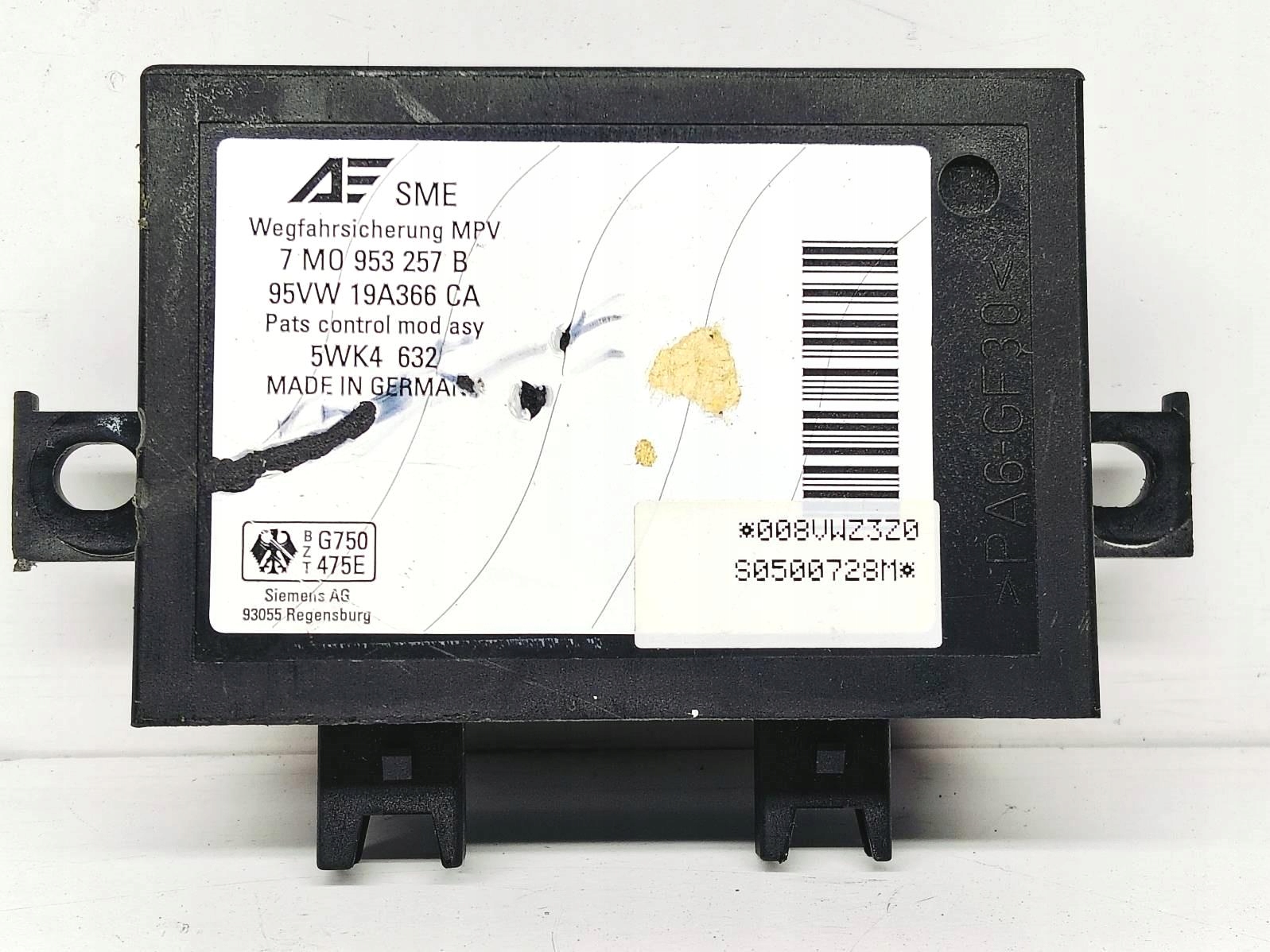 modulo Immobilzera Volkswagen SHARAN 2.8 VR6 7M0953257B