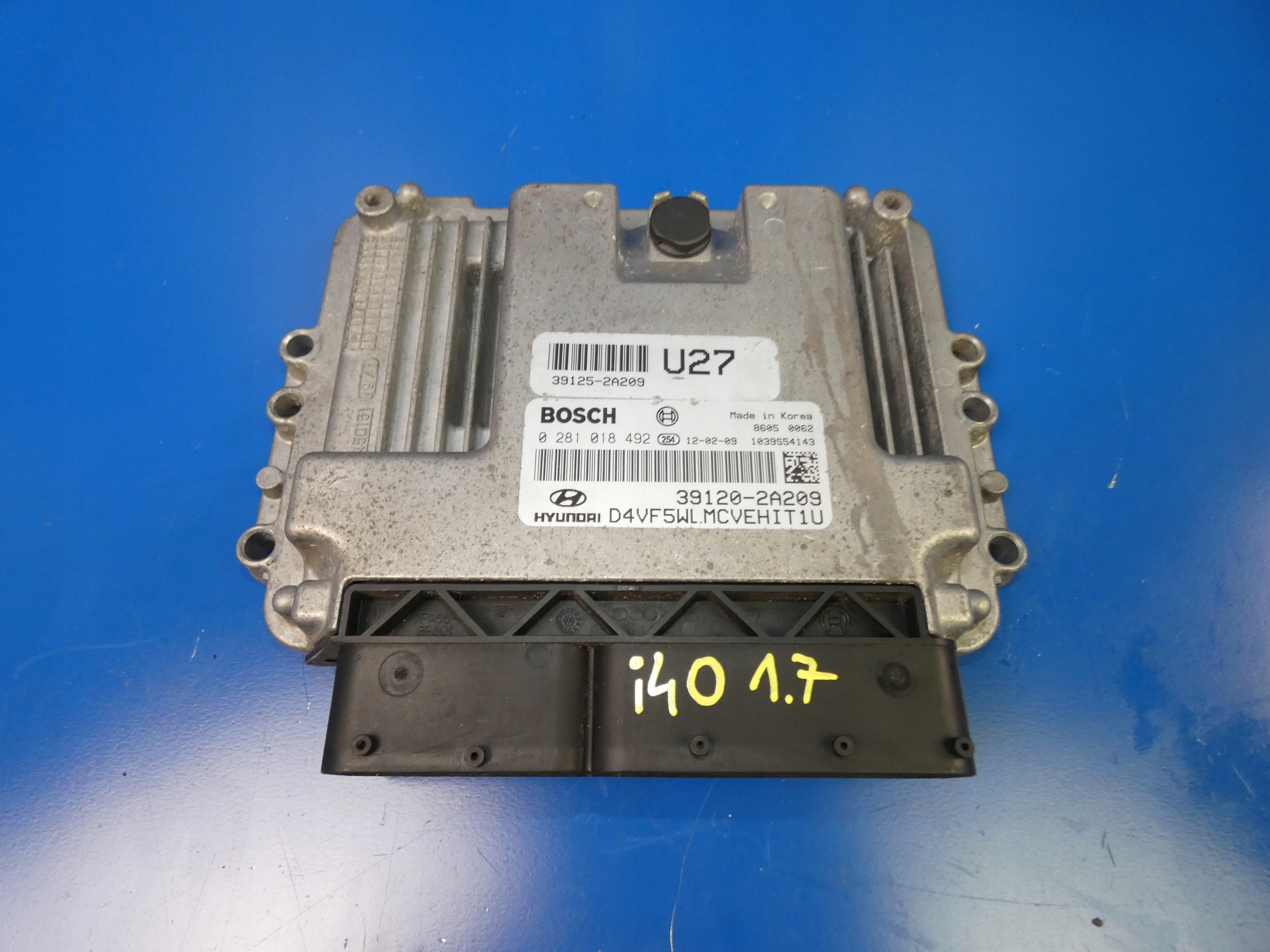 HYUNDAI I40 1.7 CRDI computer of the engine control unit