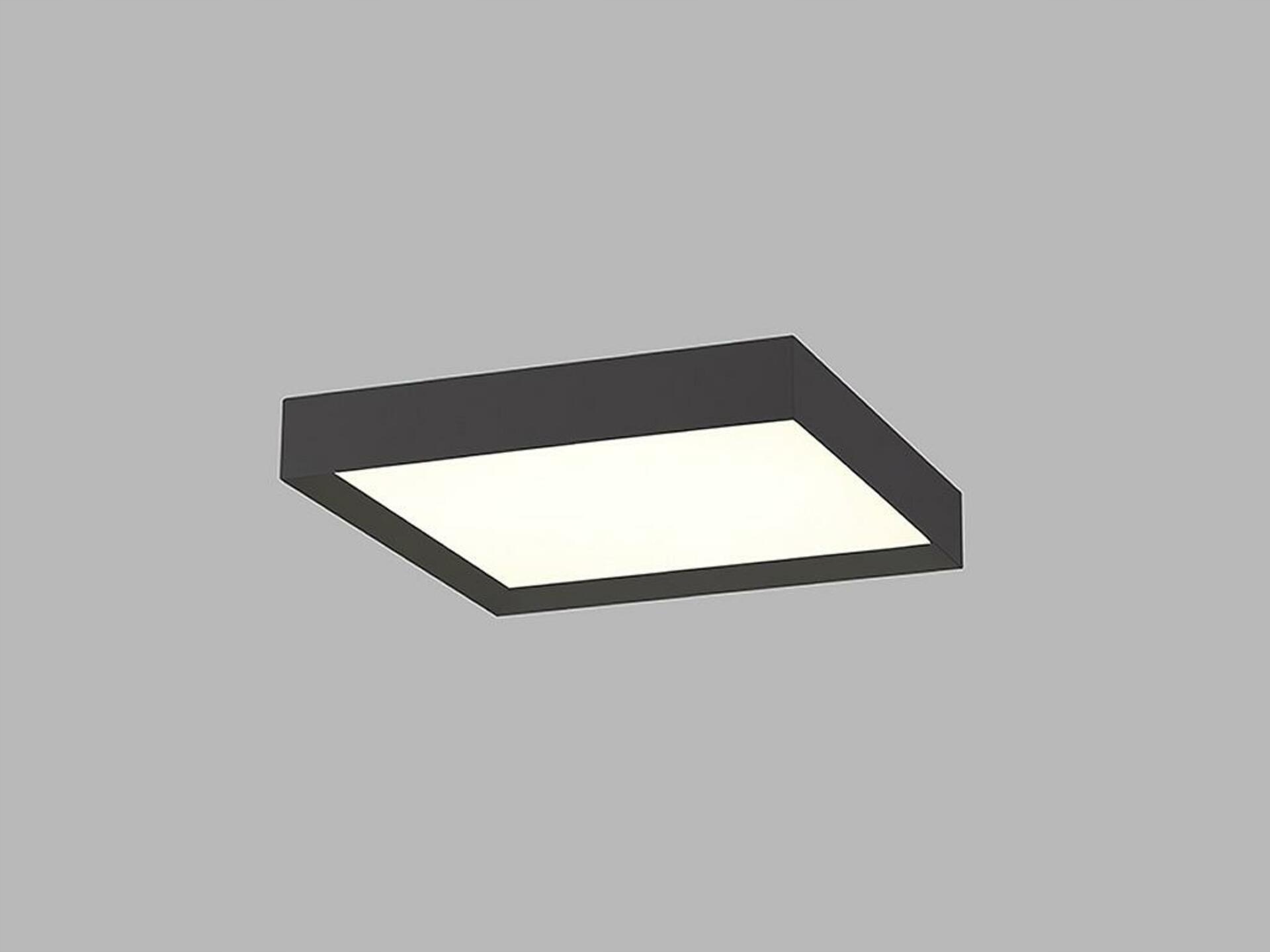 LED2 1272353D Milo 60, B DIM 30 2CCT 3000K/4000K Stropné Čierne