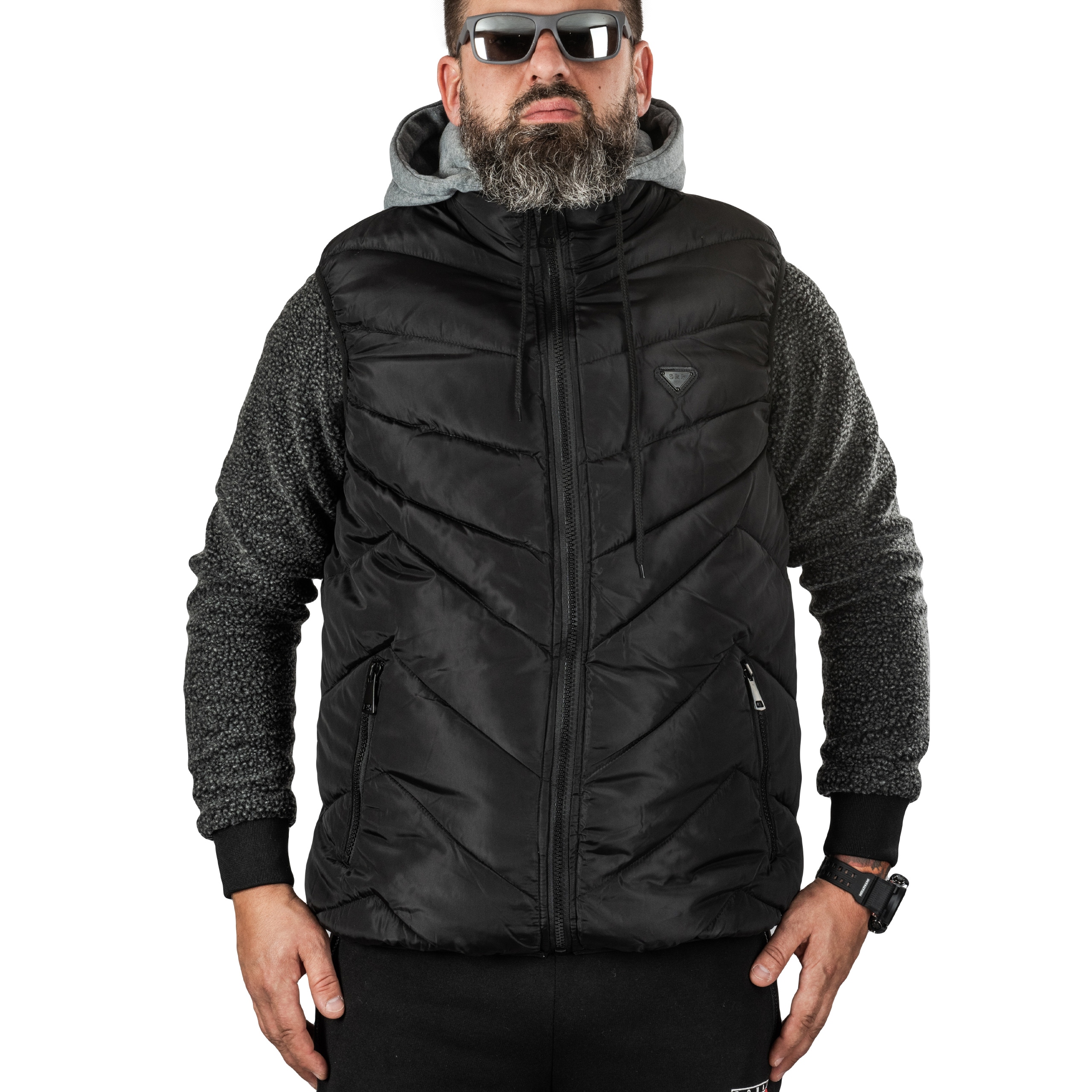 

Kamizelka Ocieplana Futrem Amor czarna R.6XL