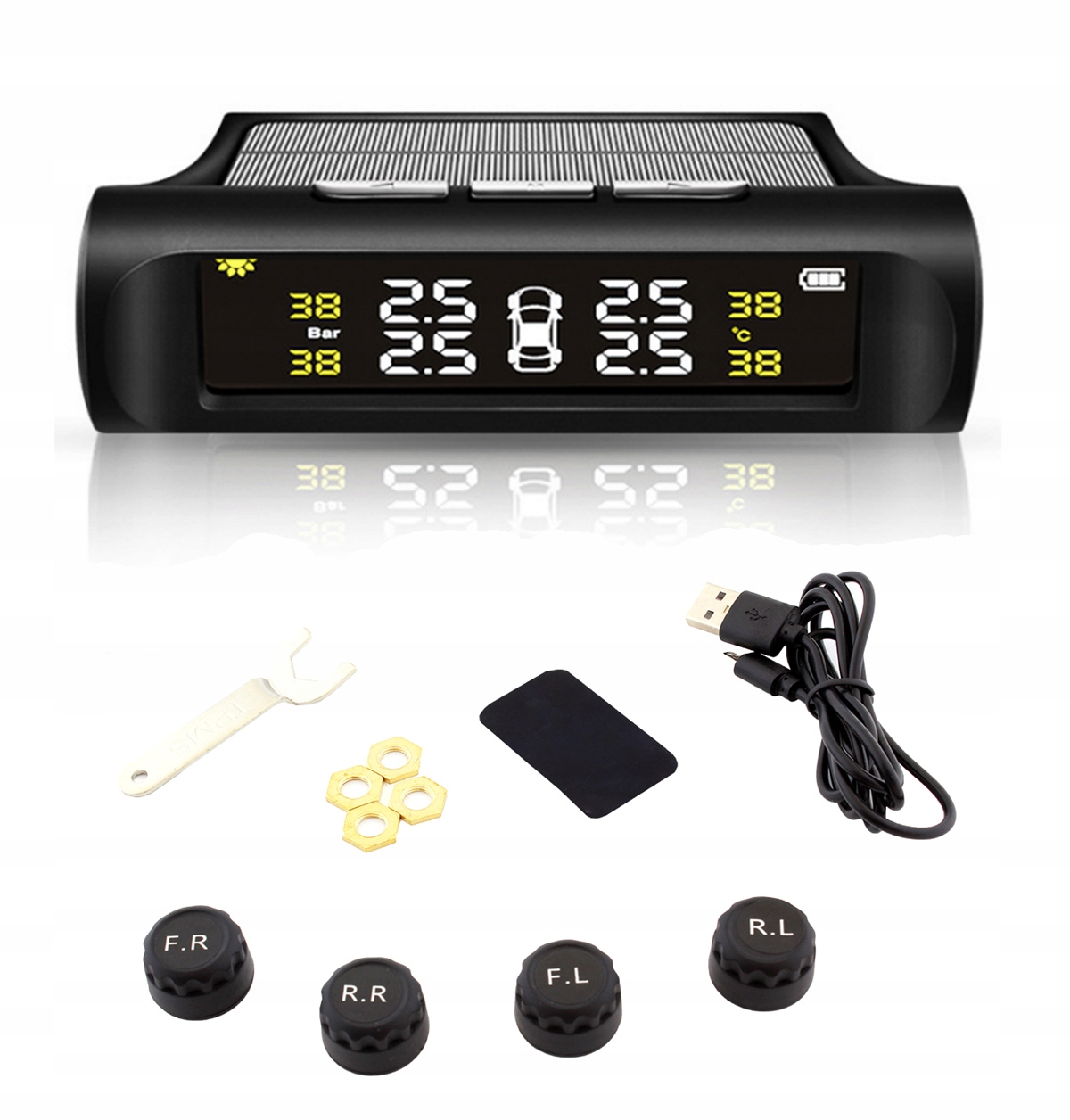 CZUJNIKI CIŚNIENIA OPON W KOŁACH TPMS Liczba sztuk 4 szt.