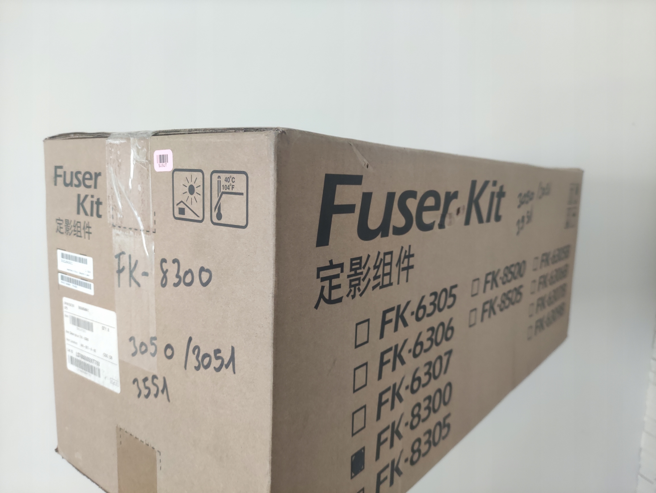 Nový originální fuser Kyocera FK-8300 302L693021 TASKalfa 3051ci/3551ci