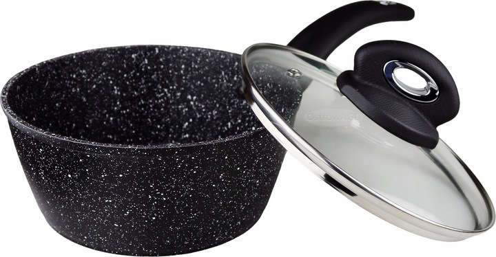 

Rondel Marmurowy Premium 20cm Czarny