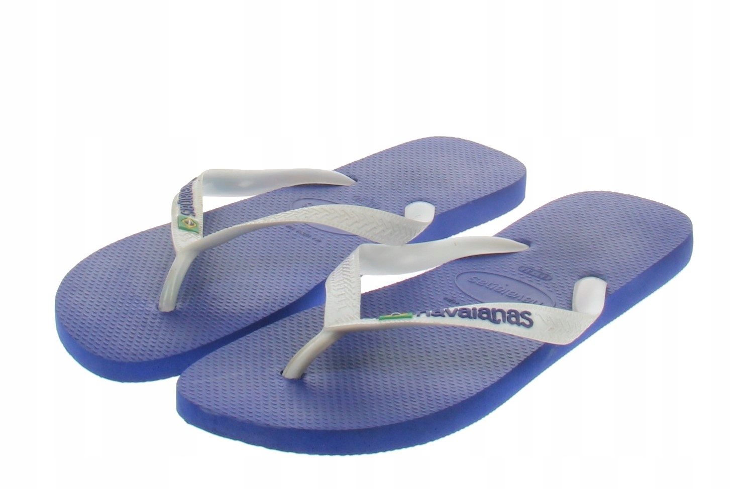 Havaianas Pánské Nazouváky Modrý Bílý Pásek S Logem 37-38 J8A