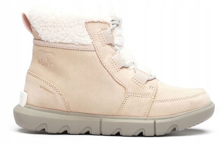 Sorel Explorer II Dámské Béžové Sněhule S Kůží, Teplé, Pohodlné, 40 Jkl