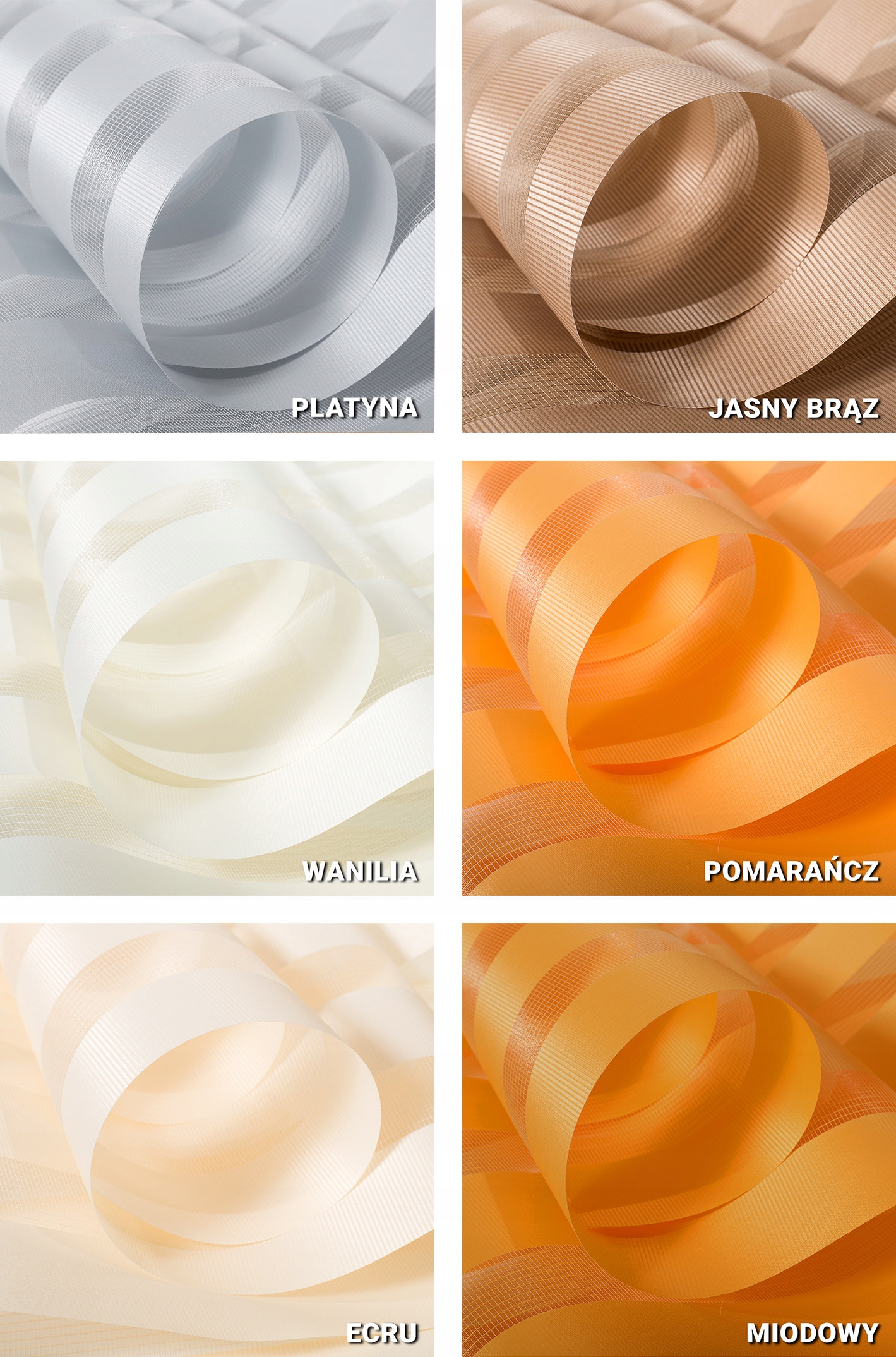 Roleta dzień noc gotowa złożona 73x220 DecoDesign Szerokość produktu 73 cm