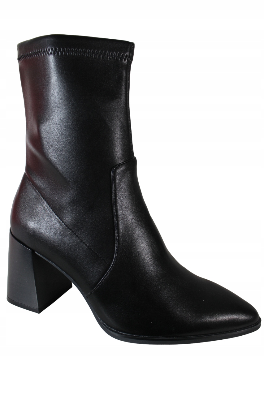 BOTKI VENEZIA 2377-02 R.37 CZARNE LICO