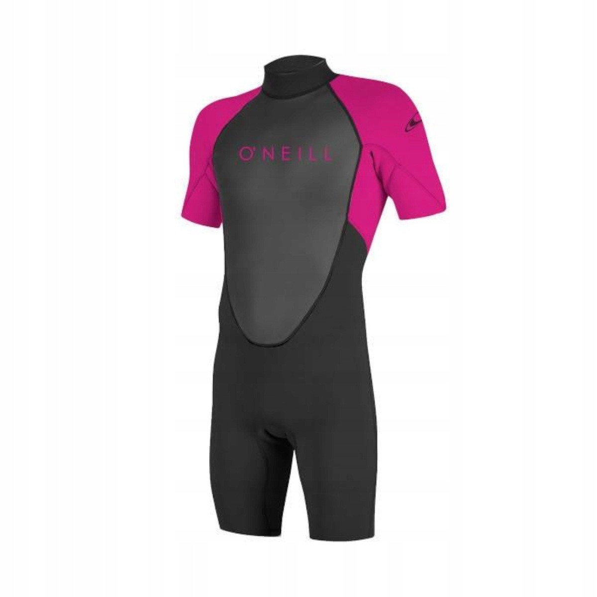 Pianka Dziecięca ONeill Reactor-2 2mm Back Zip S/s Spring Black Berry 14 (1
