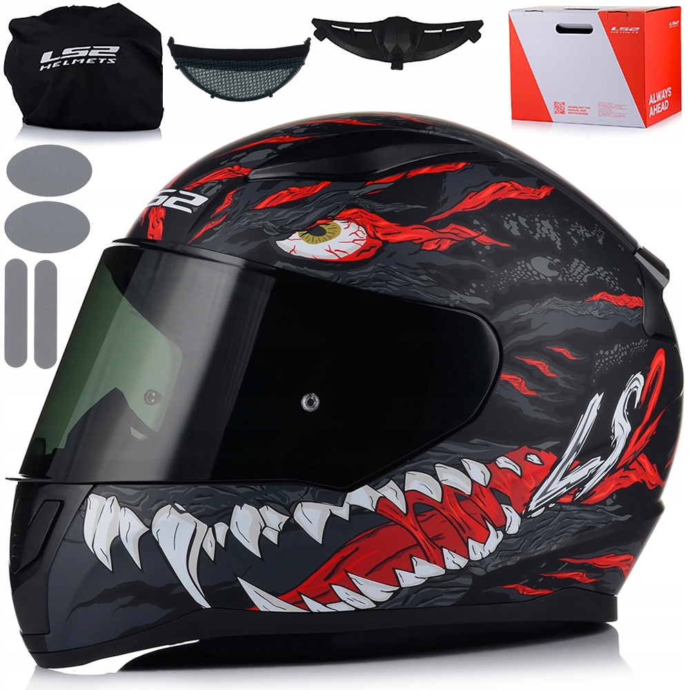 Motocyklová Prilba LS2 FF353 Rapid II Kaiju Ece 22.06 Tónované Sklo