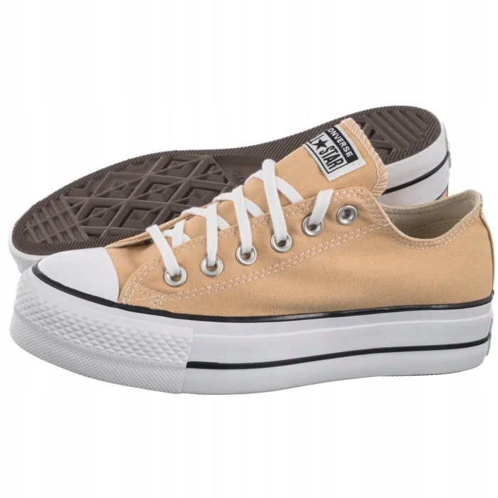 Dámské tenisky na platformě Converse Lift Coastal Dune Béžová