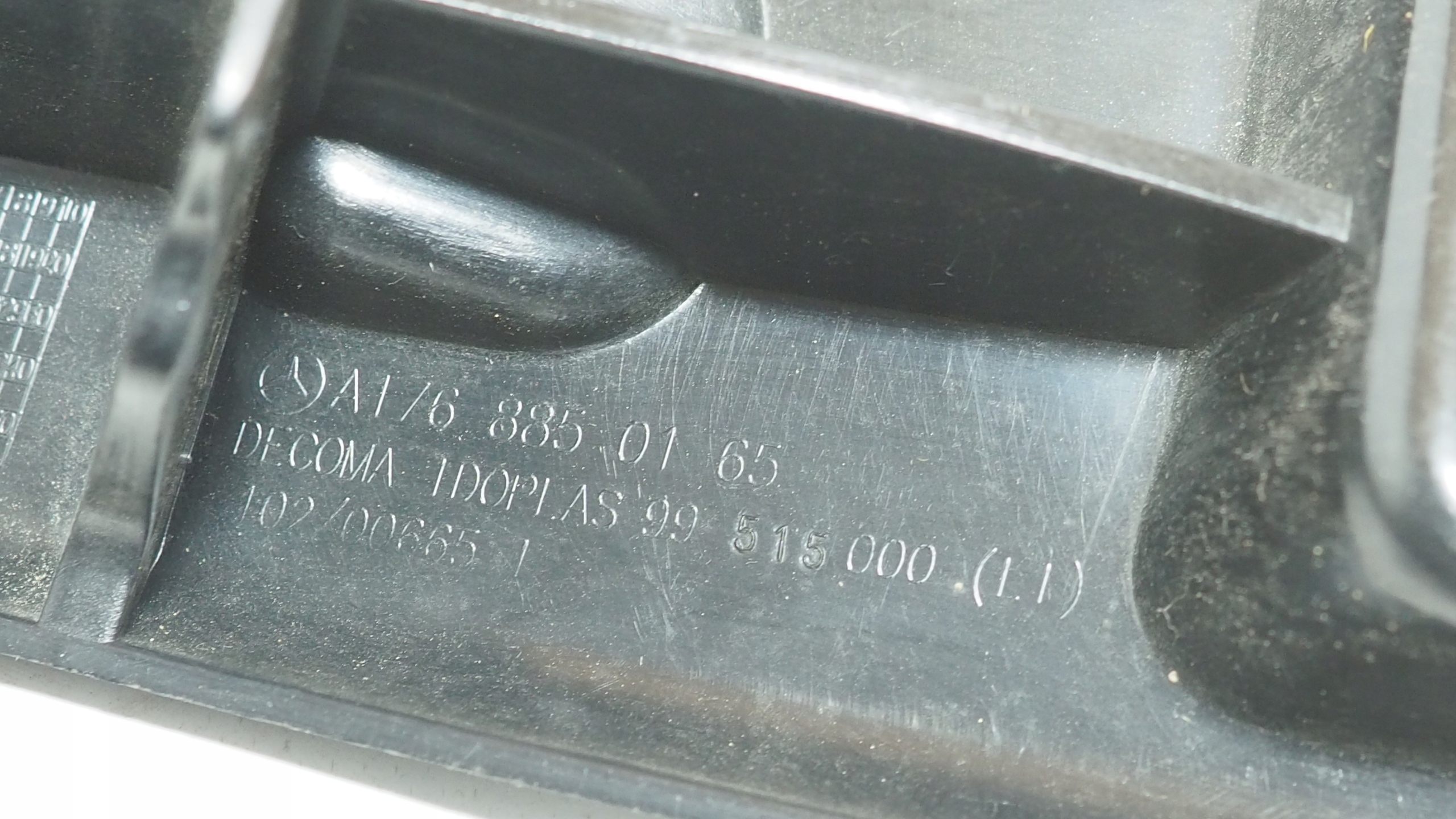 Mercedes A Klasa W176 bumper bracket left rear part A1768850165