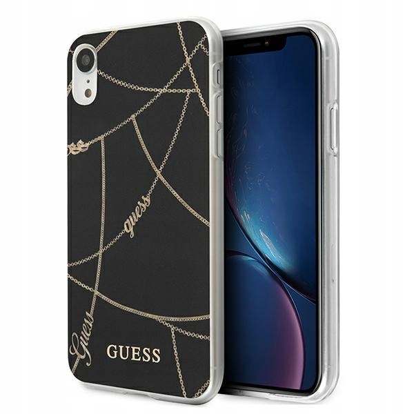 

Etui Guess case do telefonu iPhone Xr czarny