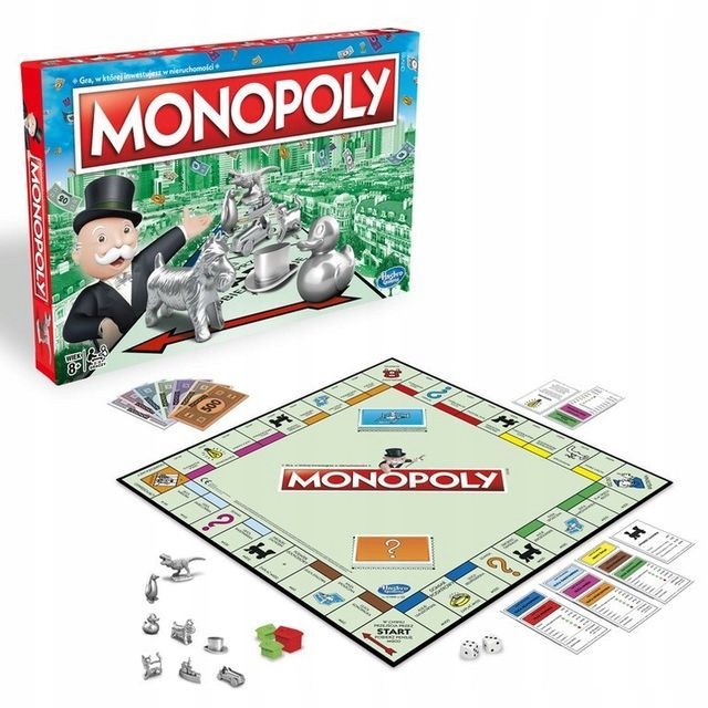 Monopoly Standard Classic Gra Planszowa 8+