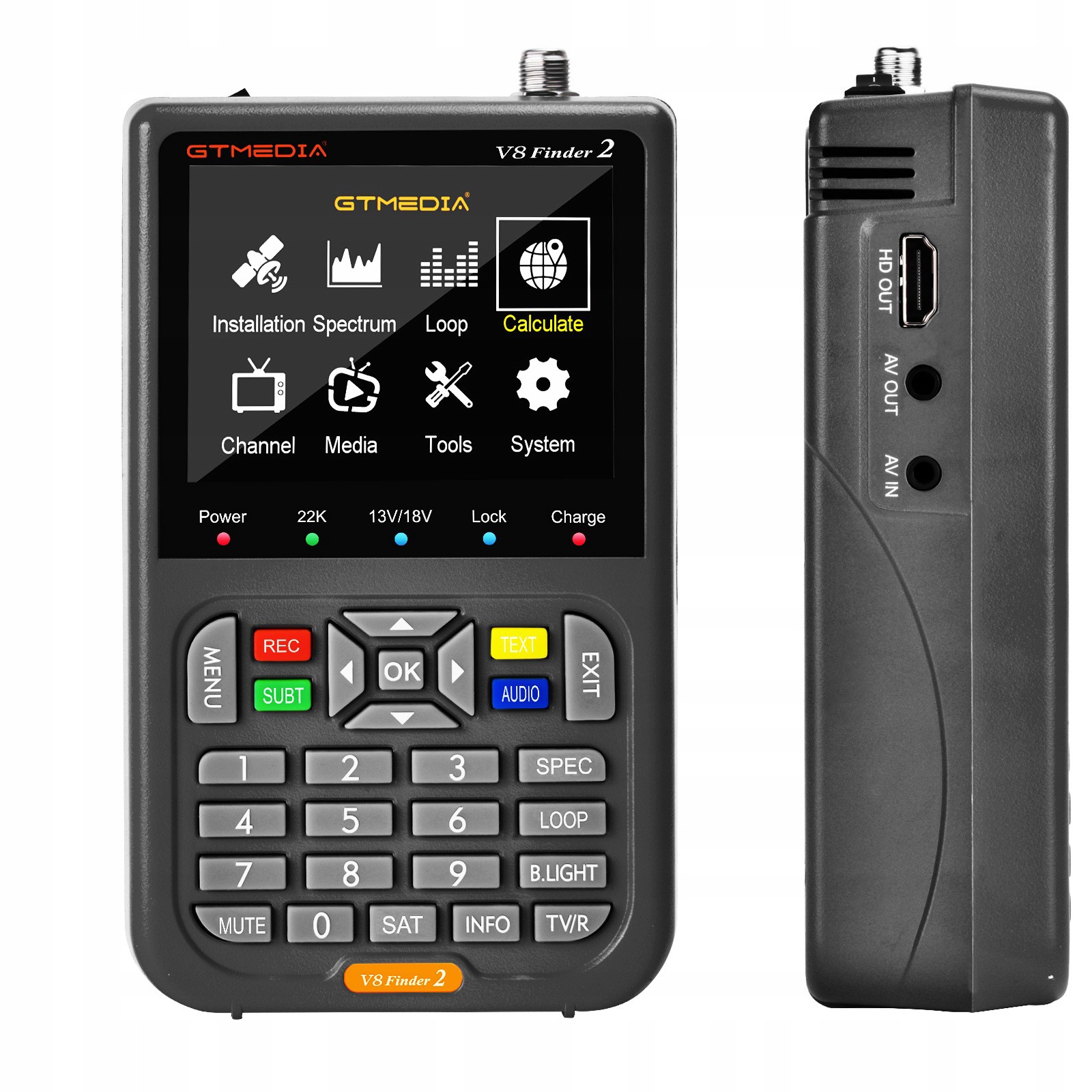 GTMEDIA V8 Finder2 профессиональный сканер спутникового сигнала 3,5 