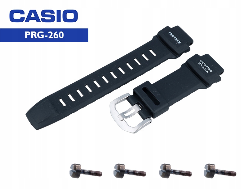 Sada Pásků Casio PRG-260 PRG-550 PRW-3500 Originál A Vruty 4 Kusy