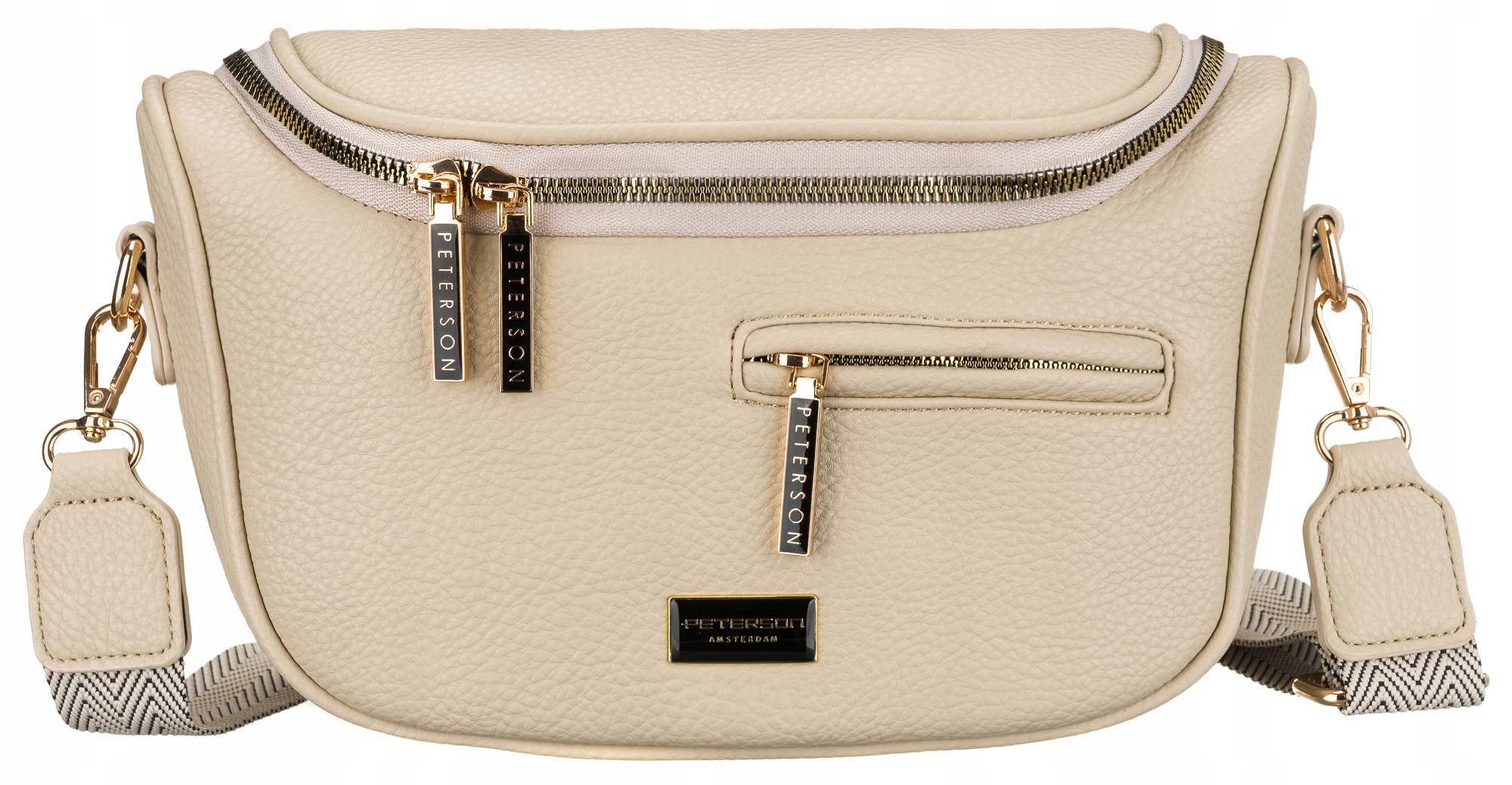 Torebka listonoszka damska na ramię crossbody długi pasek saszetka Peterson