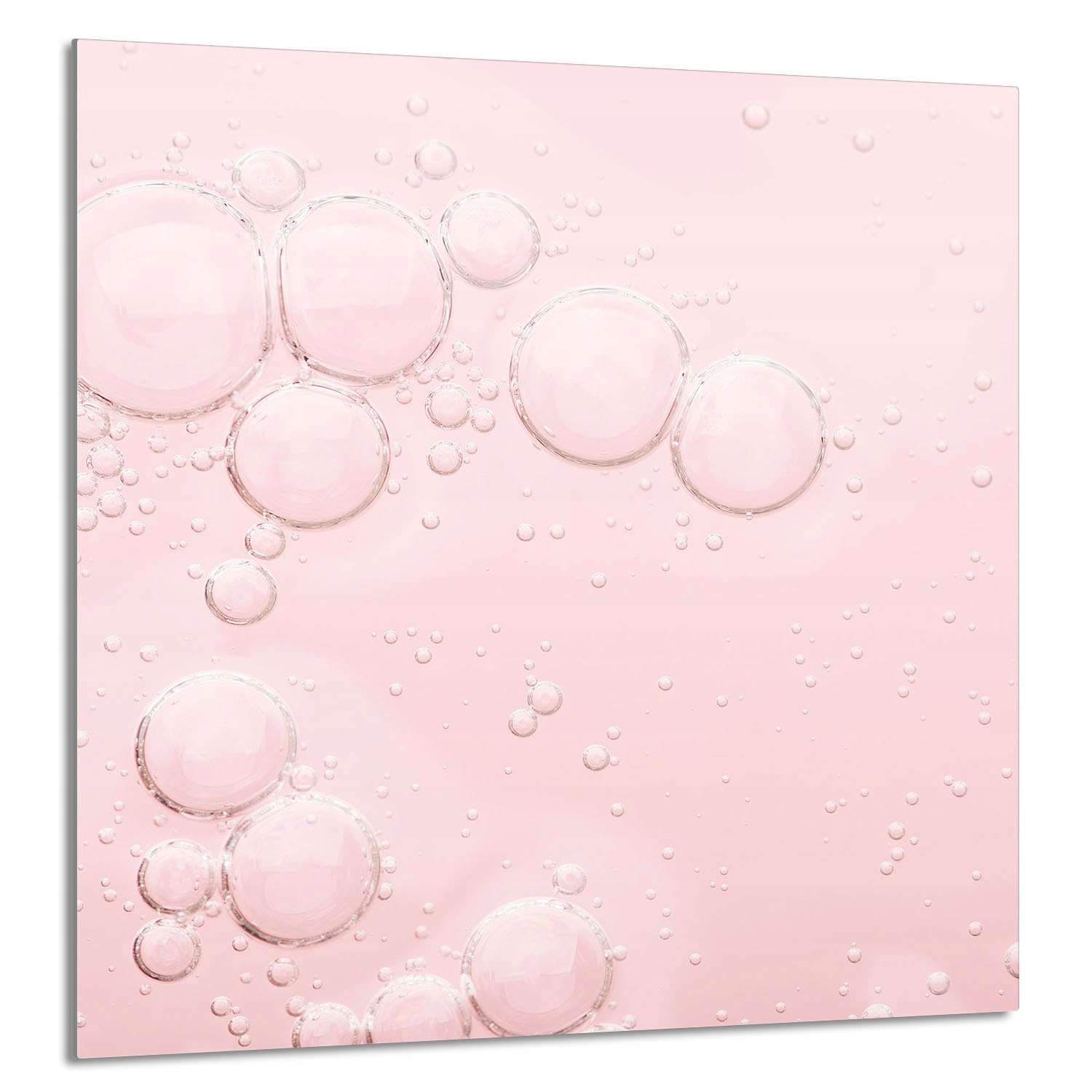 Skleněný Panel Do Kuchyně 60x65 Růžový Tvrzené Sklo